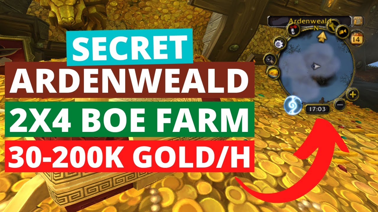 NEW 2x4 Best Farm for Lazy Gold Farmers Secret Ardenweald 2x4 Farm