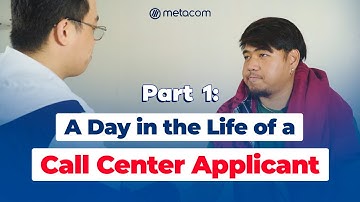 Call Center Actual Application Experience | Kuya Reneboy in Metacom part 1