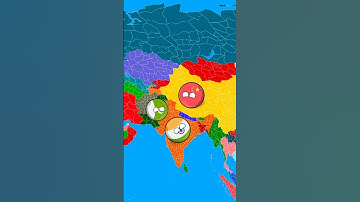 World in Parallel Universe be like.#indiacountryball #paralleluniverse #countryballanimation