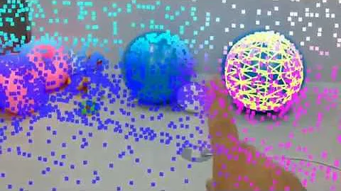 HoloLens Spatial Mapping Points with Sphere Extraction
