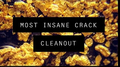 MUST WATCH!!!!! NUGGET FIND & BIGGEST CLEAN OUT EV...