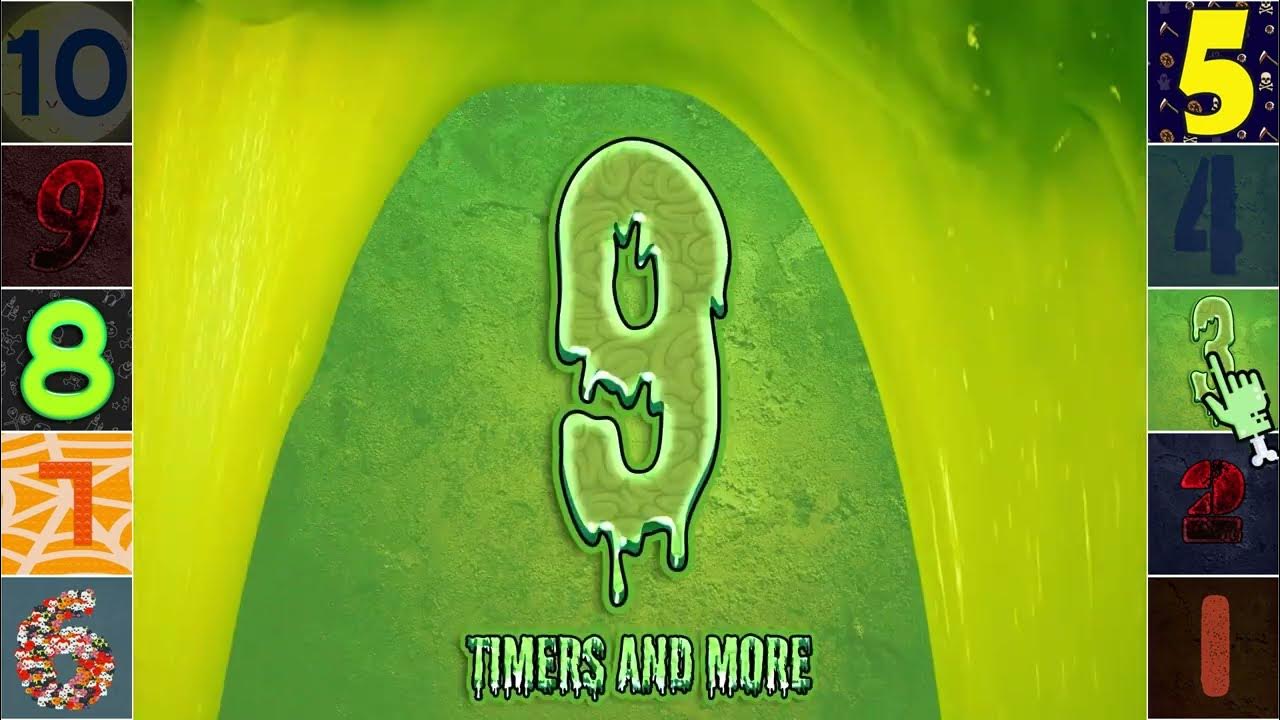 Countdown Numbers From 10 [HALLOWEEN EDITION 🎃] YouTube