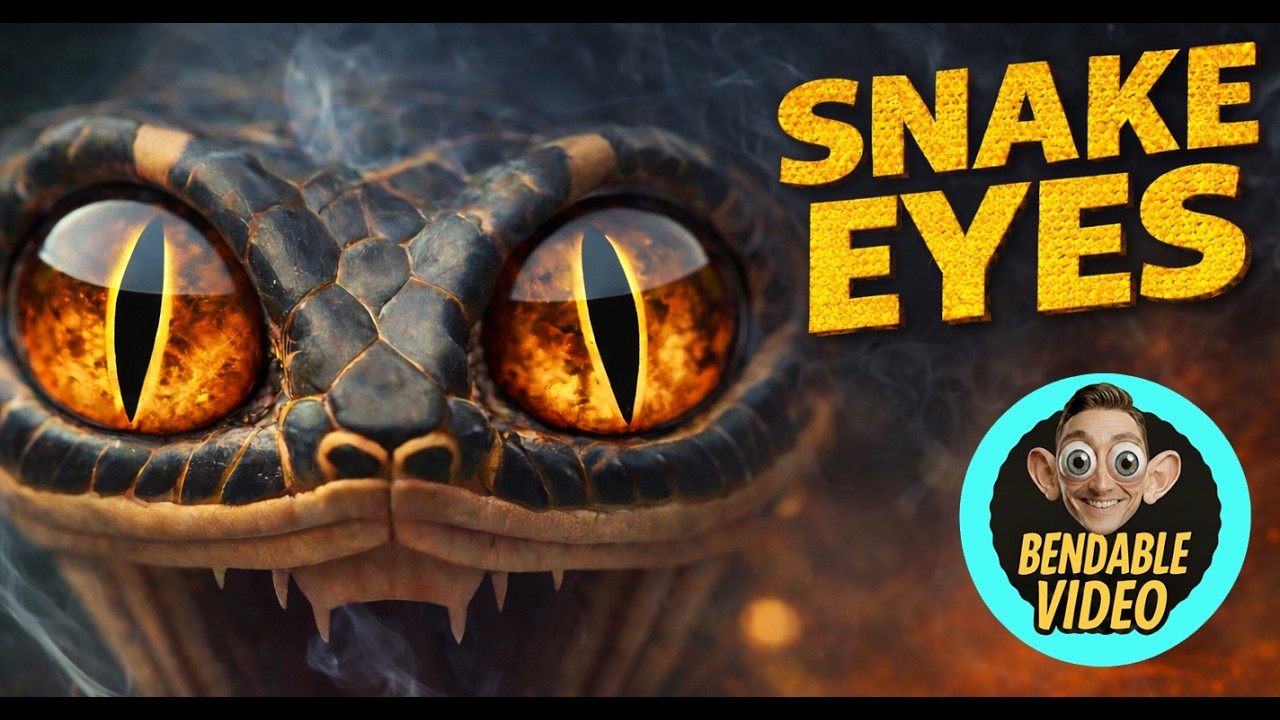Snake Eyes (She's No Prize) - BENDABLE TUNES VIDEO (Rock) *Video Eye Candy*