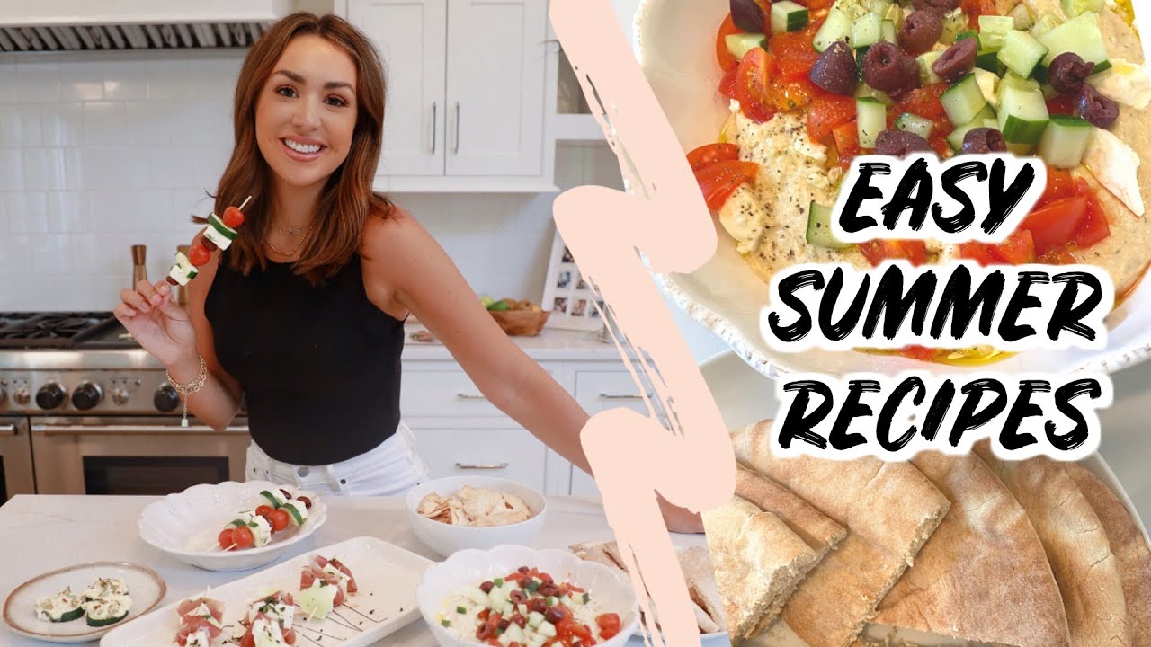 4 EASY & HEALTHY SNACKS | SO GOOD! - YouTube