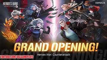 Heroes War: Counterattack Gameplay First Look (Android iOS)