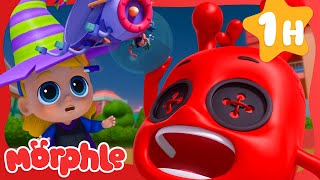 Frankenmorphle Frenzy: Halloween Candy Rescue | 1HR of Morphle | MoonbugKids - Fun Stories and Color