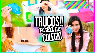 DIY INCREIBLES PARA LA ESCUELA /  LIFE HACKS ♥ - Nelita