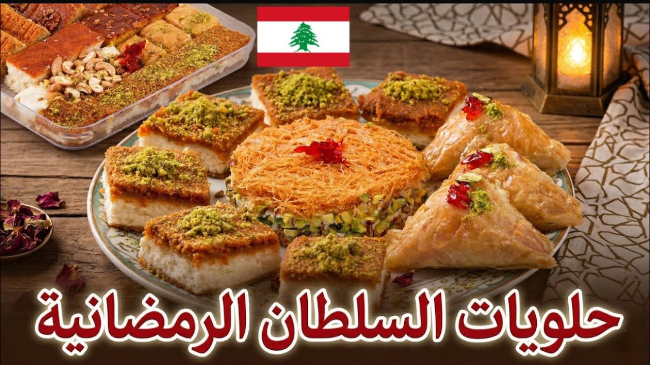 كلن سكر إلا إنت قطر... حلويات السلطان الرمضانية 🇱🇧♥️