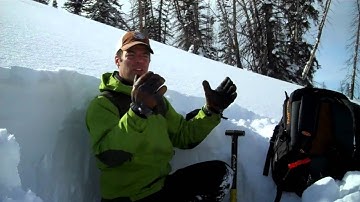 Where to dig a snowpit