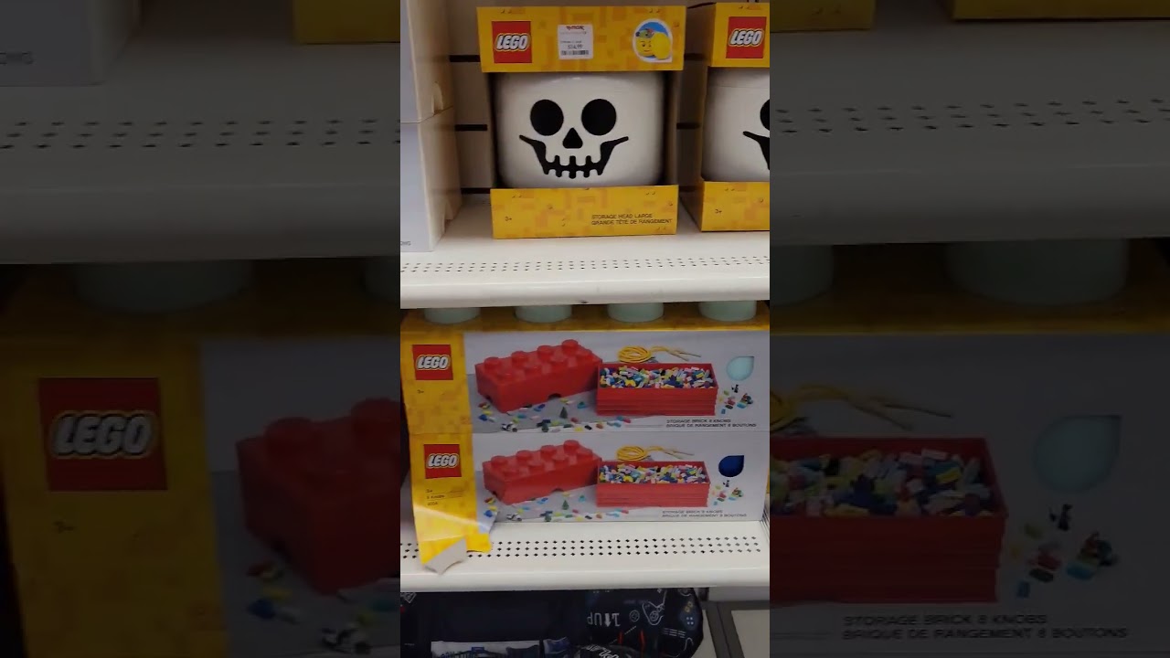 RUN TO TJMAXX Lego Halloween Storage Containers Lego shorts halloween afol tjmaxx legofan YouTube