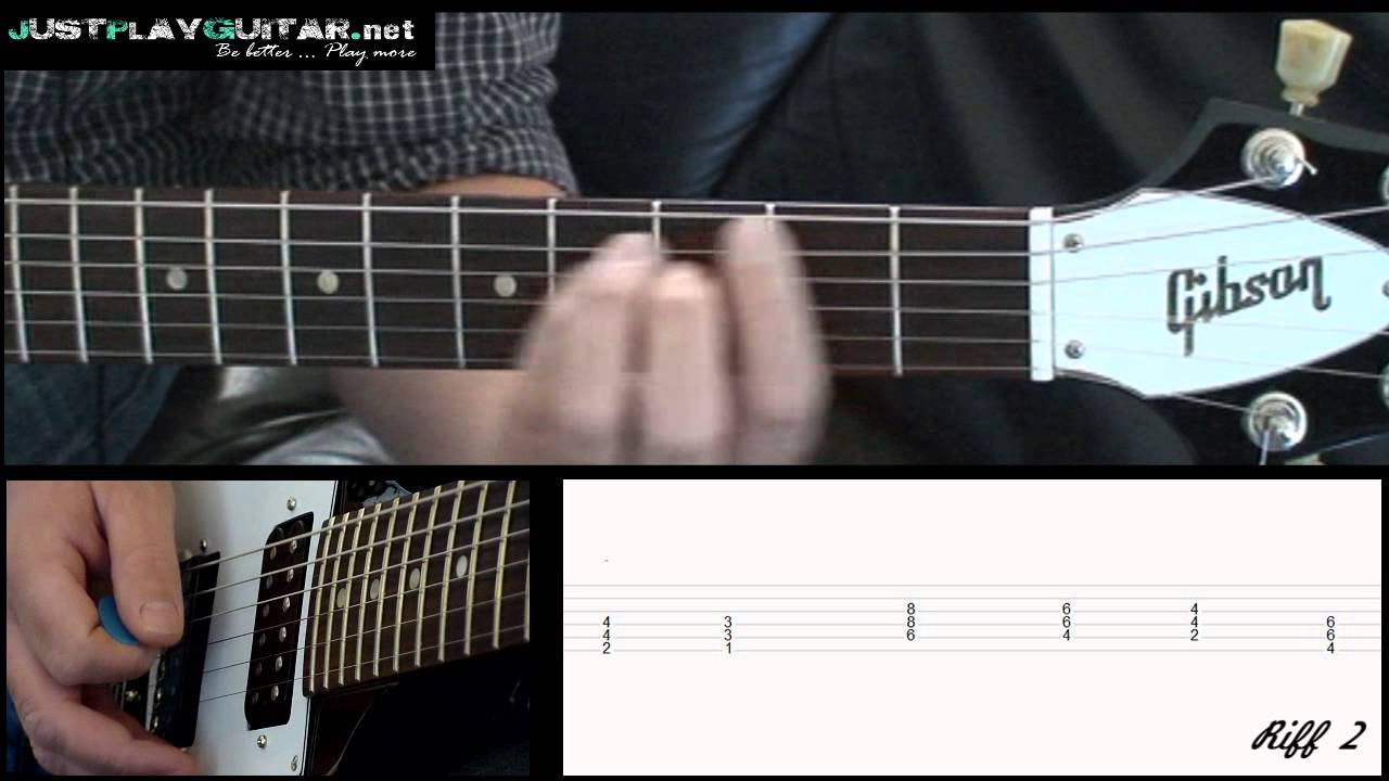 [ GENESIS I can't dance ] how to play part 2/2 [ free guitar lesson ] with tabs YouTube