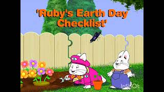 Ruby's Earth Day Checklist