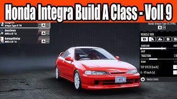 Honda Integra Type R build A Class Car in NFS Unbound Vol 9