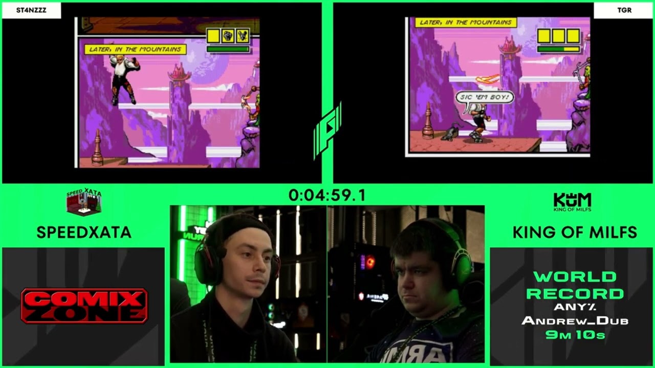 Comix Zone race in Kazan vs. TGR