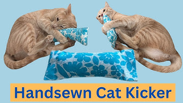 Easy Handsewn Cat Kicker Toy Your Cat Will Love!