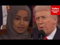 Watch Ilhan Omar React As Trump Slams 'Somali Pirates' In Anti-Fraud Push At State Of The Union