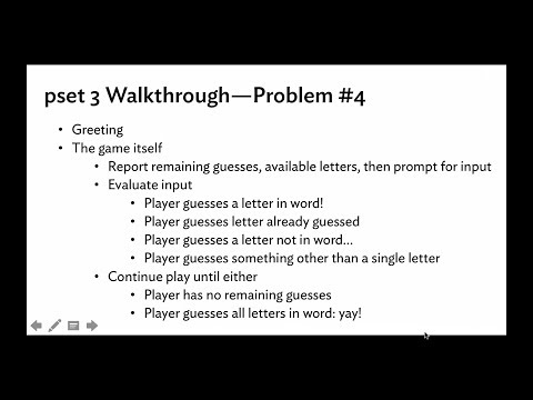 MIT 6.00.1x: Problem Set 3 Walkthrough—Problem 4: Part 1 (Logic)