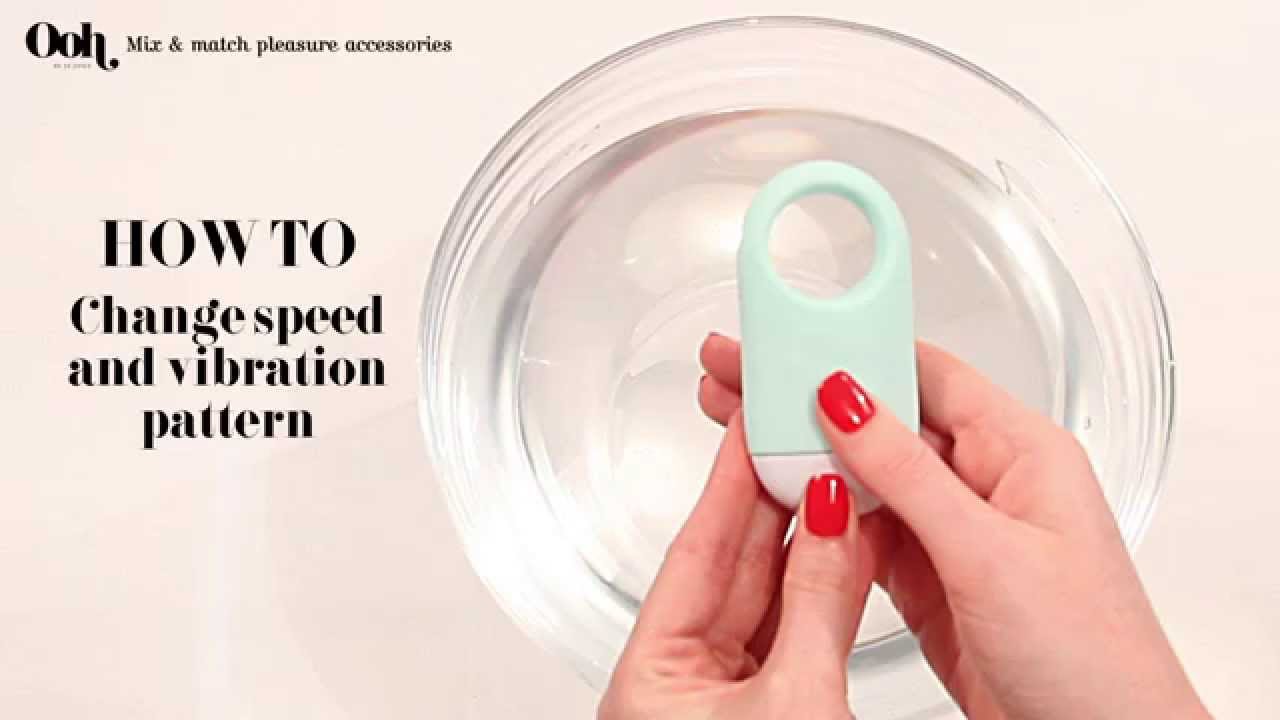 Ooh by Je Joue How to change speed and vibration