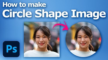 How to make circle shape image in Photoshop