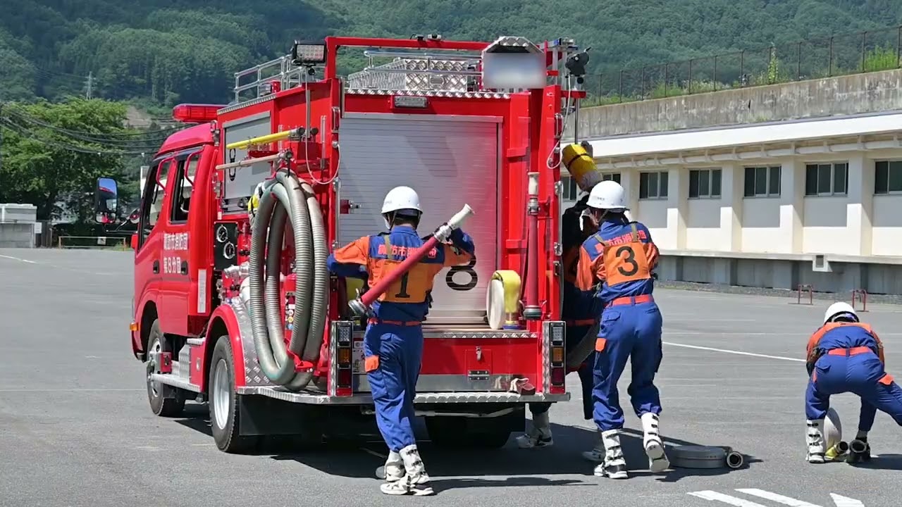 目でみてわかる消防ポンプ操法（3訂版）　ダイジェスト動画