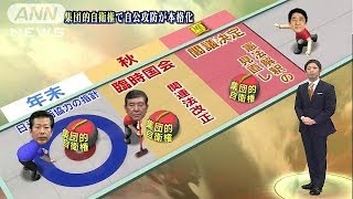 憲法解釈の調整が本格化　自公幹事長が極秘会合か(14/03/07)