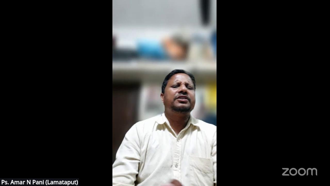 ସନ୍ଧ୍ୟା ଉପାସନା ବକ୍ତା. ପାଳକ. ଅମରନାଥ ପାଣି. ଲମତାପୁଟ