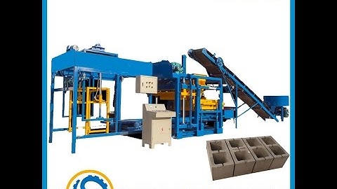 QTF4-- 25 fully automatic hydraulic concrete block making machine