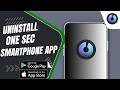 How To Uninstall One Sec App