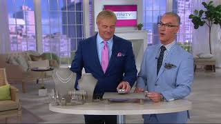 Diamond Crossover Ring, 3/4 cttw, 14K, by Affinity on QVC