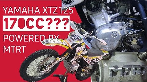 Yamaha xtz125cc to 173cc