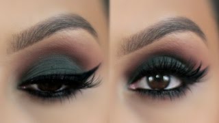 Olive Green Smokey Eye Makeup Tutorial Beautyybird