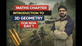 Introduction to 3D Geometry CLASS-01 BY ABHIJEET SIR | NDA MATHS