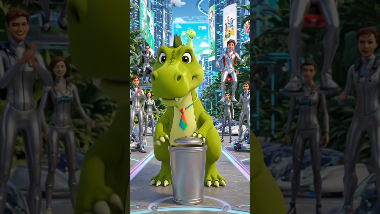 What if dinosaurs came back in 2050 and started living among humans? 