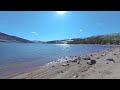 Nature Escape Lake Dillion Shore Beach Rocky Mountains VR180 VR 180 Virtual Reality Travel Sun Snow