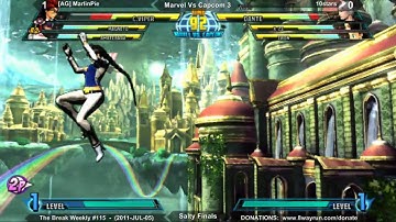 The Break Weekly #115 - MvC3 SF - [AG] MarlinPie VS 10stars