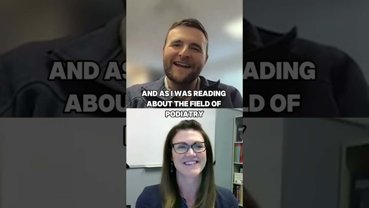 Dr. Justin Frazier visited our website and found his calling in podiatric medicine 