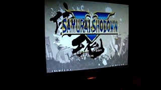 GAMEBOX - Booting \u0026 Loading Samurai Shodown V - MVS