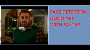 Face Detection App Demo with FastAPI | Interactive Webpage and Database