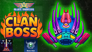 Galaxy Attack Alien Shooter Clan Boss