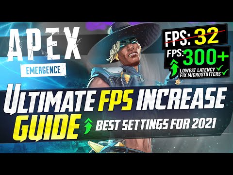 🔧 APEX LEGENDS: Dramatically increase performance / FPS with any setup! Best Settings 2021 S10 🖱️🎮✔️