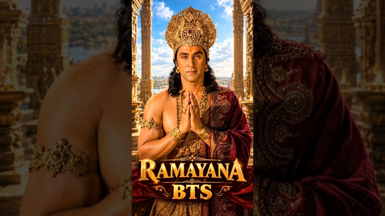 Ramayana Movie BTS Release by tha Makers | #shorts #ramayana #viral