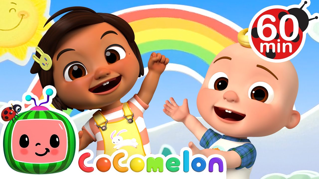 Rainbow Dance Adventure Time with Nina and JJ | Cocomelon Nursery ...