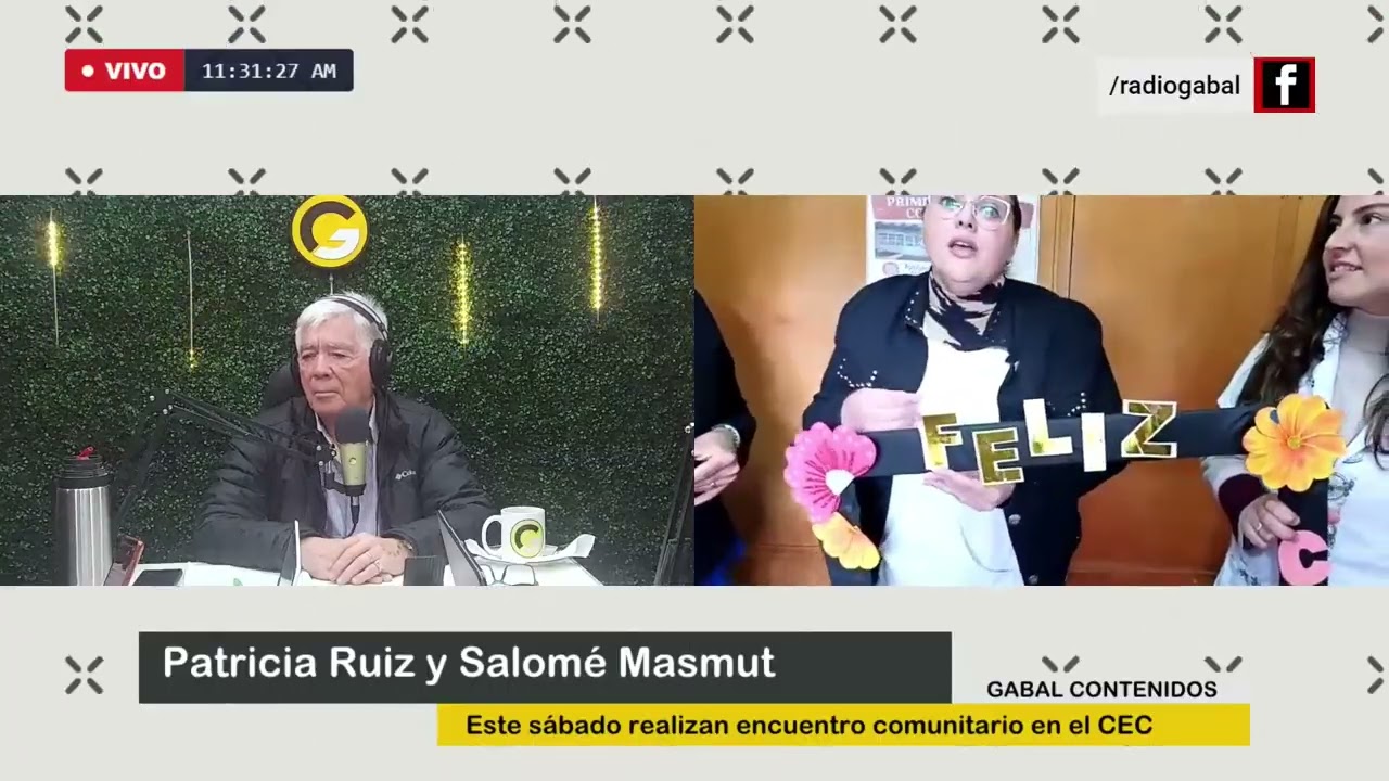 Entrevista: Patricia Ruiz y Salomé Masmut Este sábado realizan encuentro comunitario en el CEC