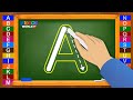 How to write letters for children  teaching writing abc for preschool  alphabet for kids