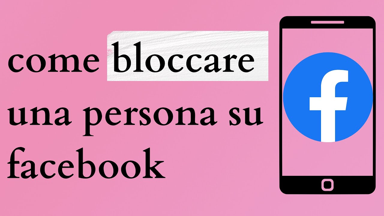 Come Bloccare Una Persona Su Facebook 2024 - YouTube