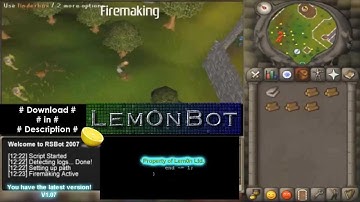 Old School Runescape BOT (RSBot2007) - DOWNLOAD [Lem0nBot]