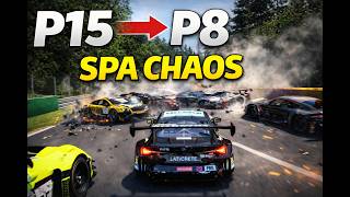 ACC Spa Chaosstart😱 / Von P15 auf P8 #ACC Spa #simracing Spa #Spa Race