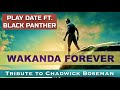 PlayDate ft. Black Panther | Tribute to Chadwick Boseman | Wakanda Forever