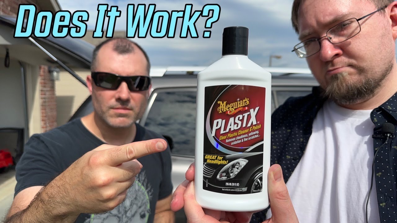 Meguiar’s PlastX™ Clear Plastic Cleaner & Polish