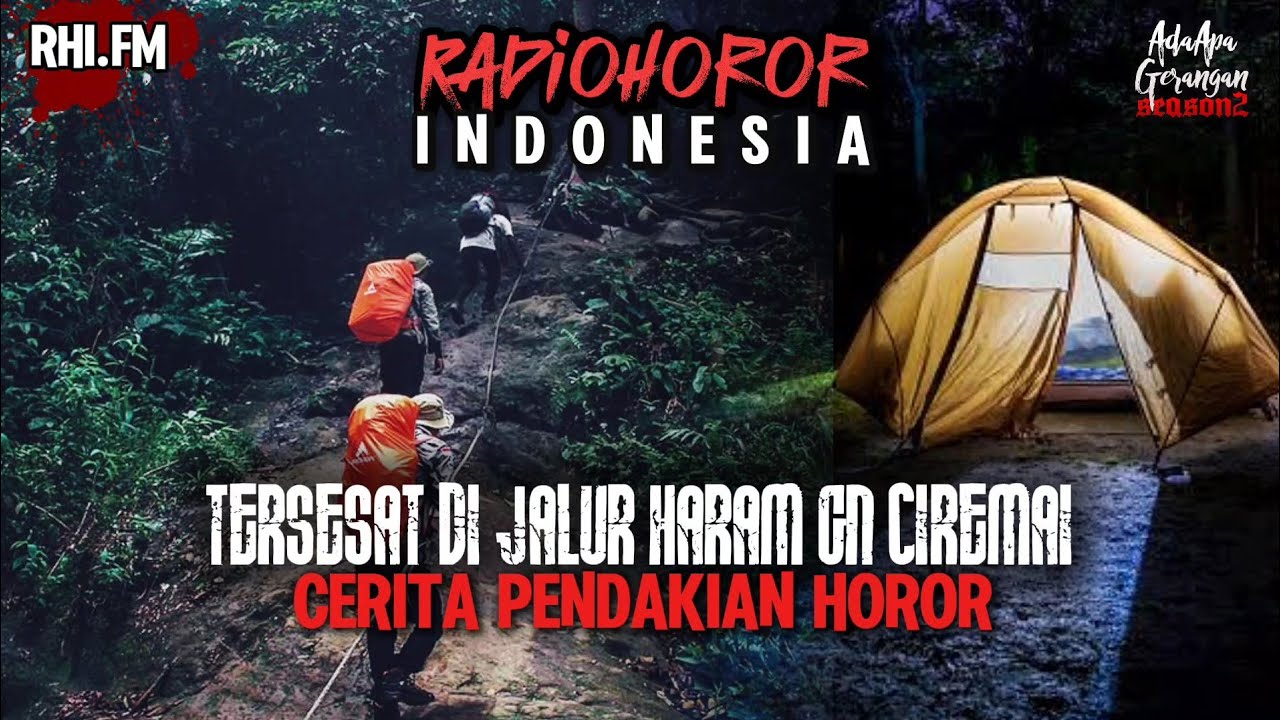 TERSESAT 4 HARI DI CIREMAI JALUR ILEGAL // RADIO HOROR INDONESIA